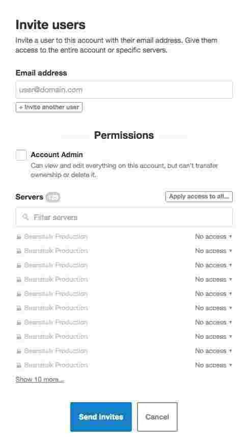 User invitation flow on Postmark