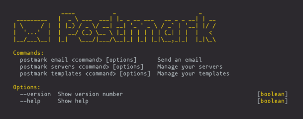 Postmark CLI